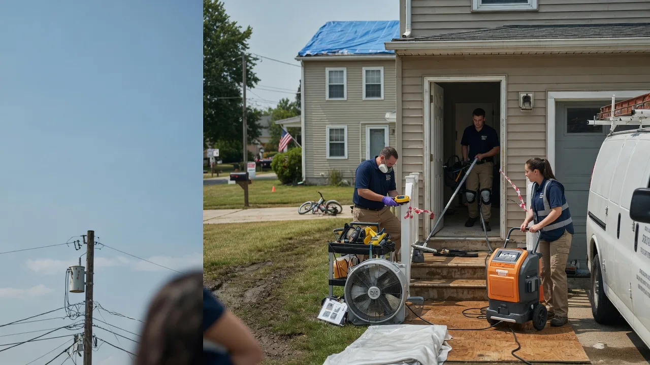 Water Damage Repair in Friendship, WI near me